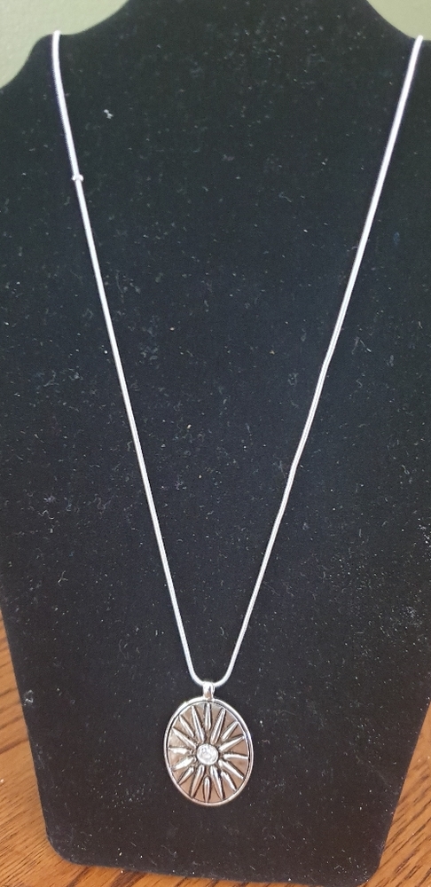 Sacred Coin Short to Long Necklace (Sun)